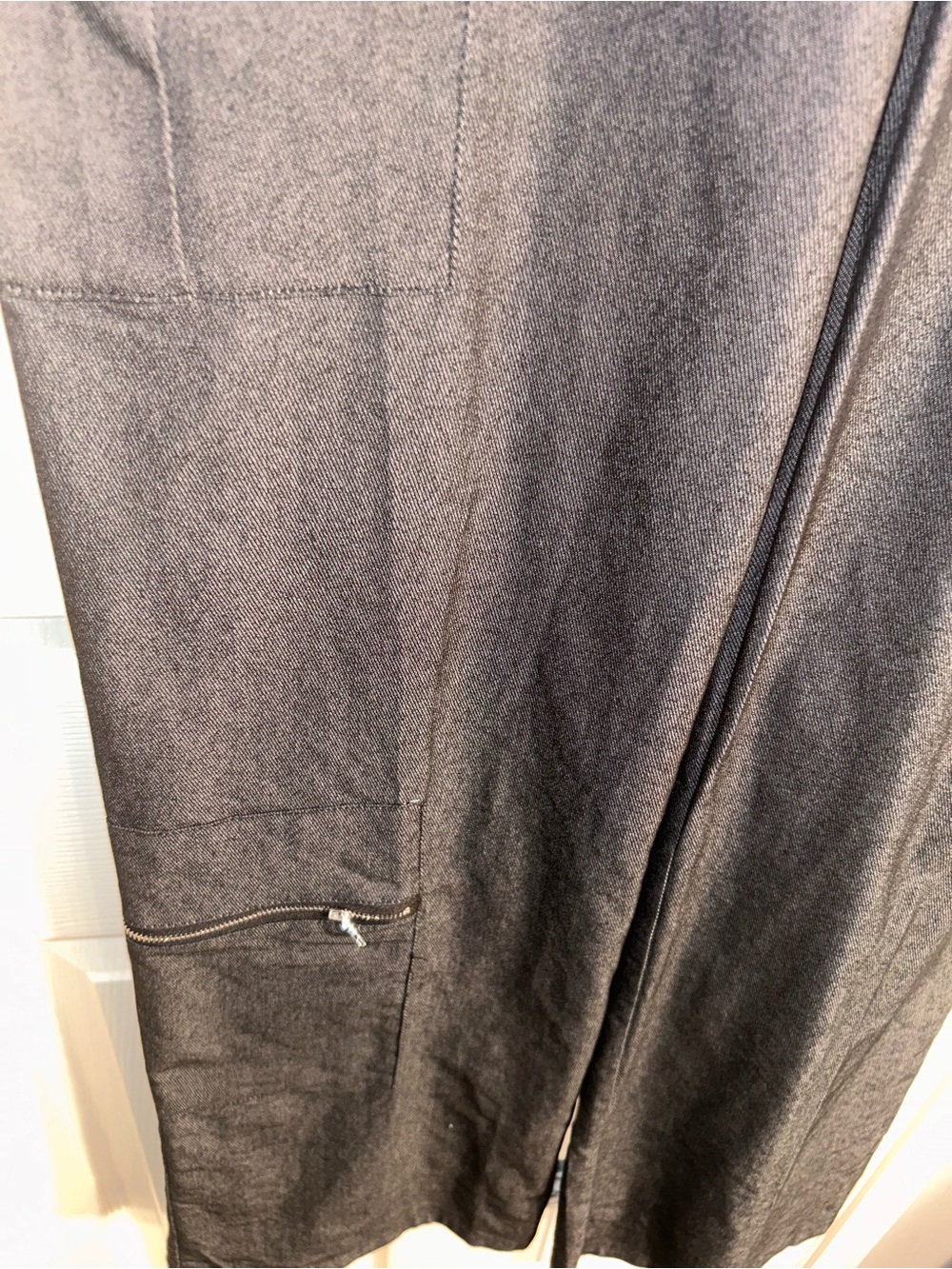 Fashion Nova Black Strapless Wide-Leg Jumpsuit with Cargo Pockets - Picture 6 of 14